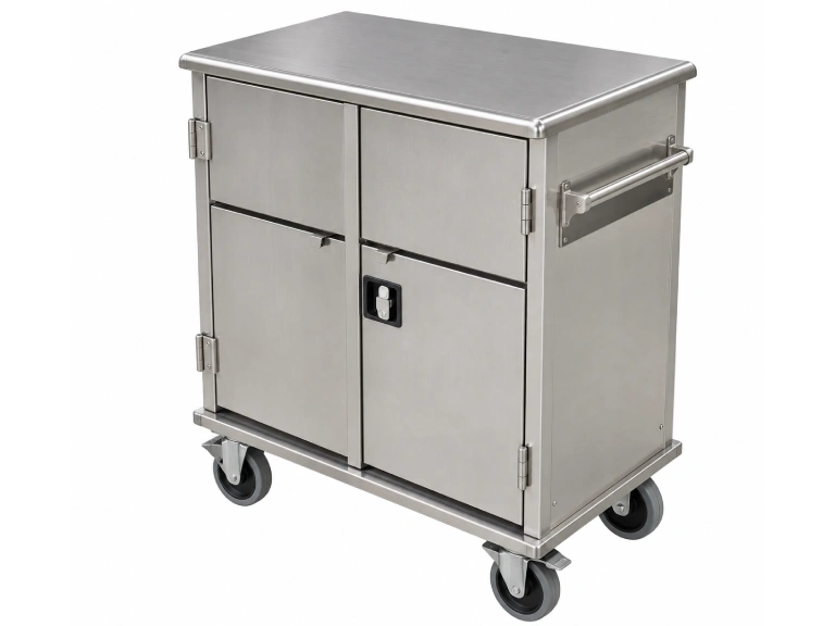 Closed Transport Trolley From Sterile Store