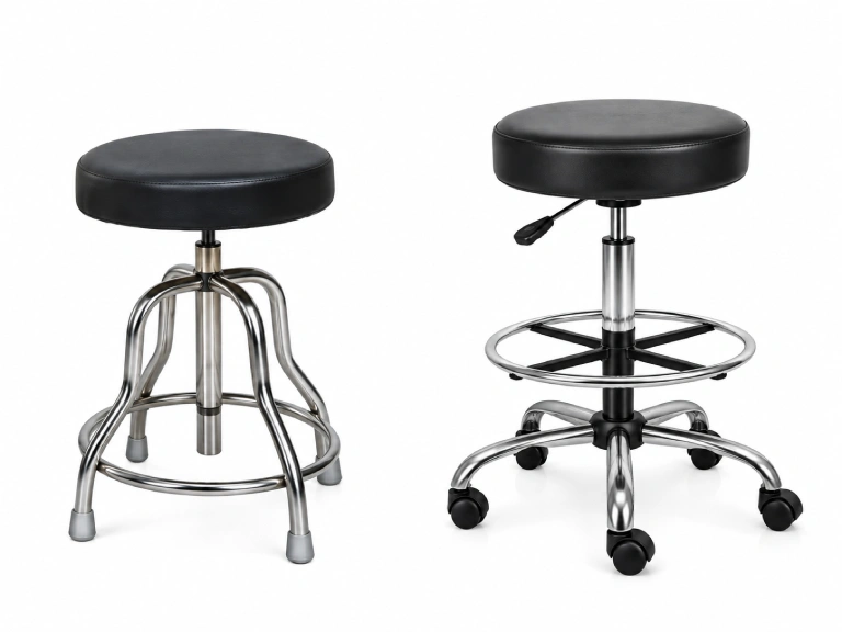 Revolving Stool (With Cushion Top)