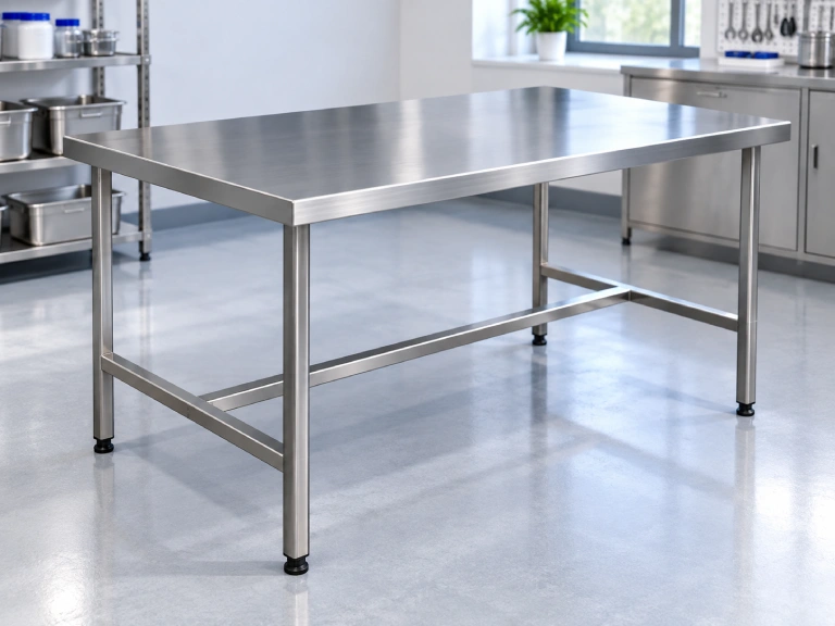 Worktable For Wet Goods For Dirty Area